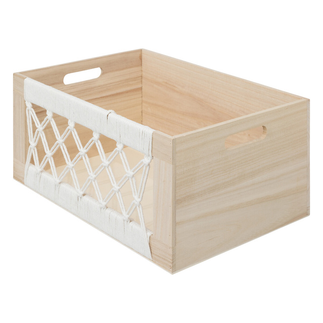 Set de 3 lăzi Australie din macrame