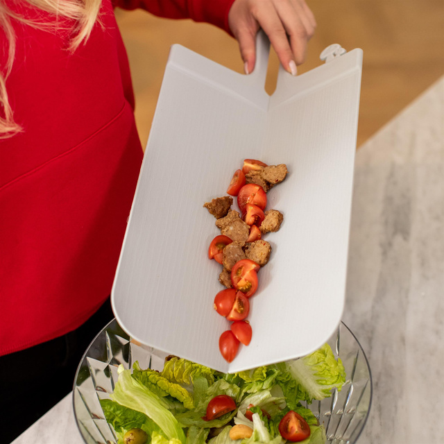 Tocator Snap L, Alb, 46x24 cm, Koziol