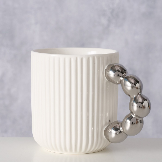 Cana mare cu mânere decorative din bile JAVI