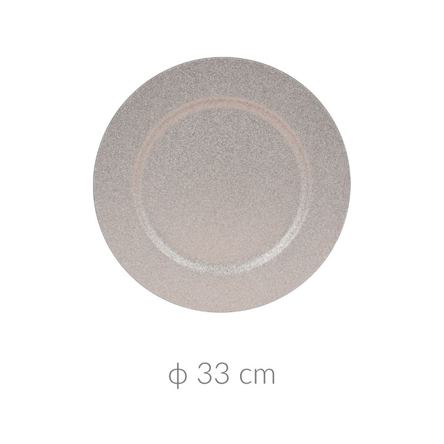 Individual de masă cu sclipici, 33 cm