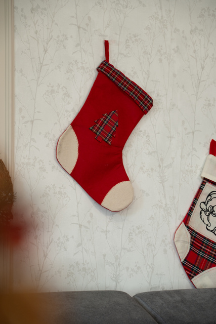 Soseta de Craciun, poliester