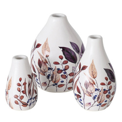 Vaza decorativa Brinja, set 3 bucati