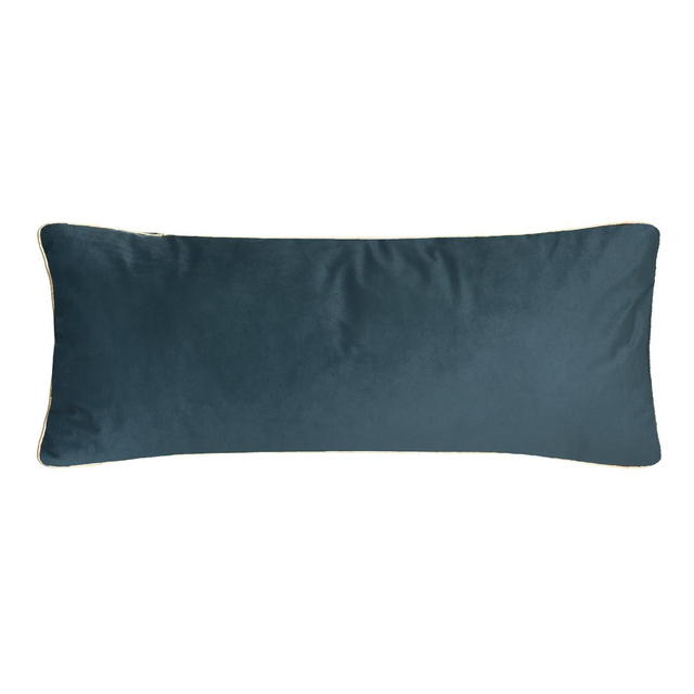 Pernă decorativă alungită în culoarea teal, poliester, 35 x 75 cm