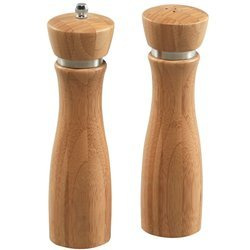 Rasnita de piper si sare, bambus, 2 bucati, KESPER