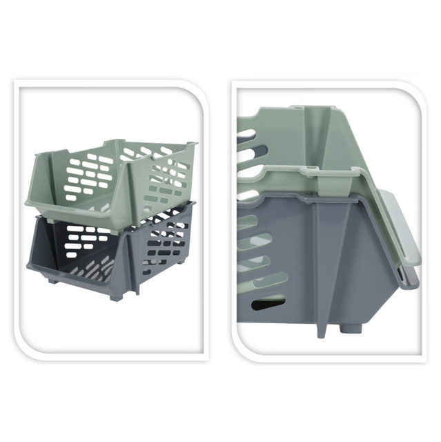 Cos din plastic pentru depozitare, 44 x 36 x 20 cm