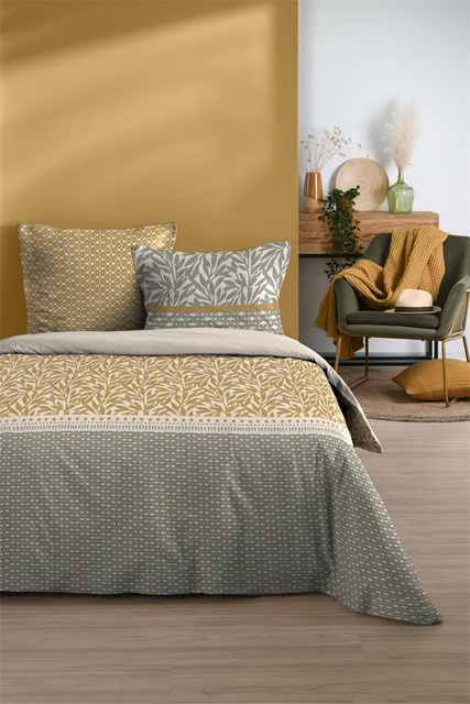 Set lenjerie de pat din bumbac, MAGDALA, 240 x 220 cm