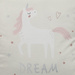 Perna decorativa cu unicorn, 40 x 40 cm