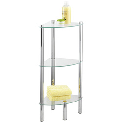 Raft pentru colț de baie YEGO WENKO, 3 rafturi practice, ușor de instalat