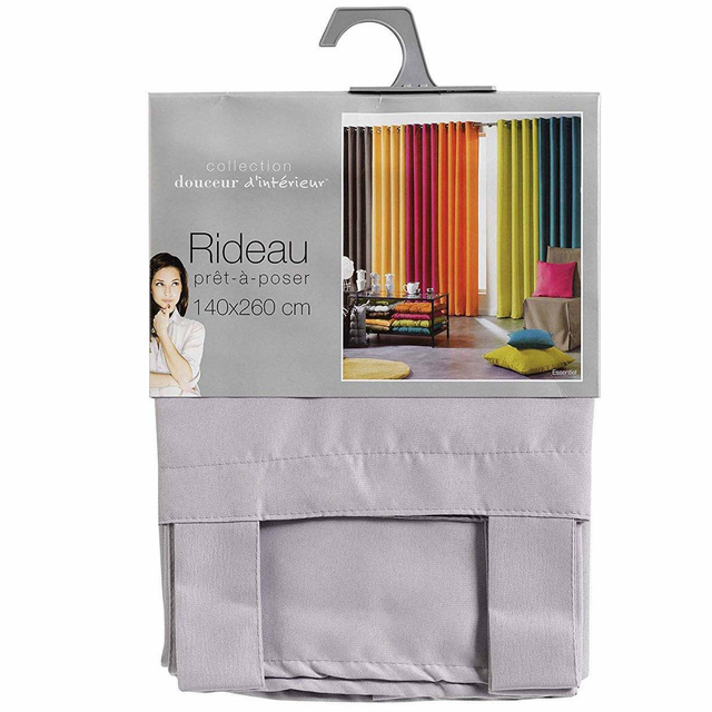 Perdea pe bretele 140 x 260 cm ESSENTIEL