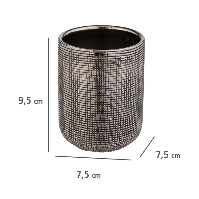 Pahar de periuță de dinți RIVARA, auriu, WENKO