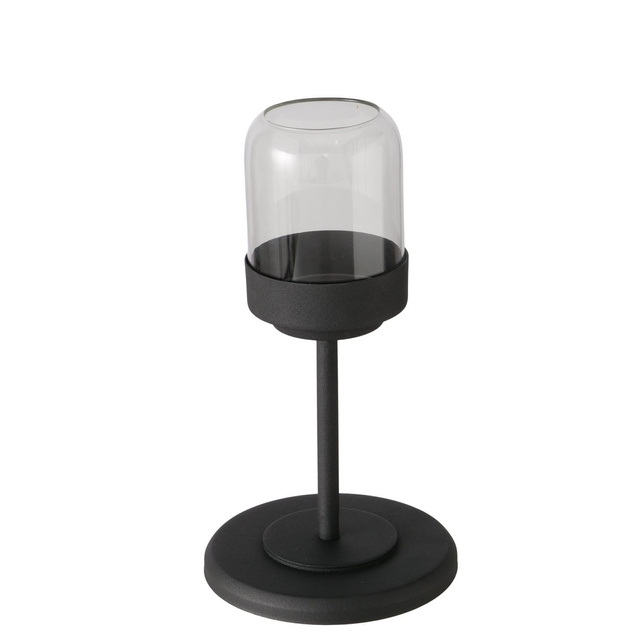 Set de felinare metalice cu cupolă de sticlă SENZA, 3 buc.