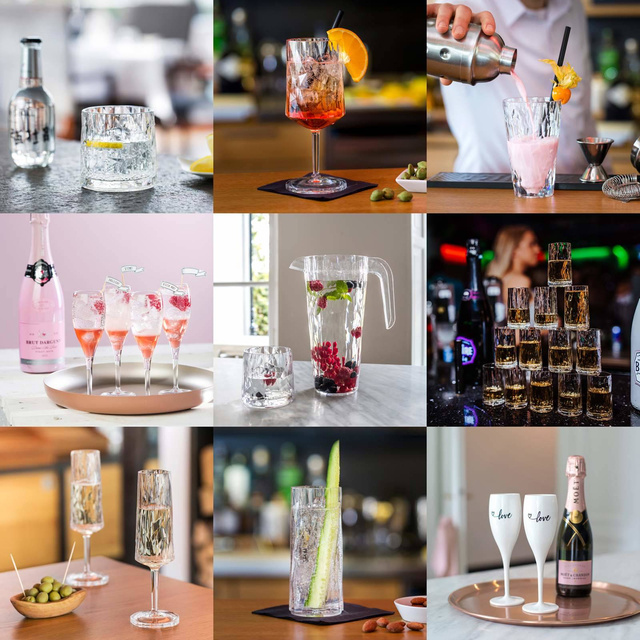 Pahar inalt CLUB EXTRA pentru bauturi, KOZIOL