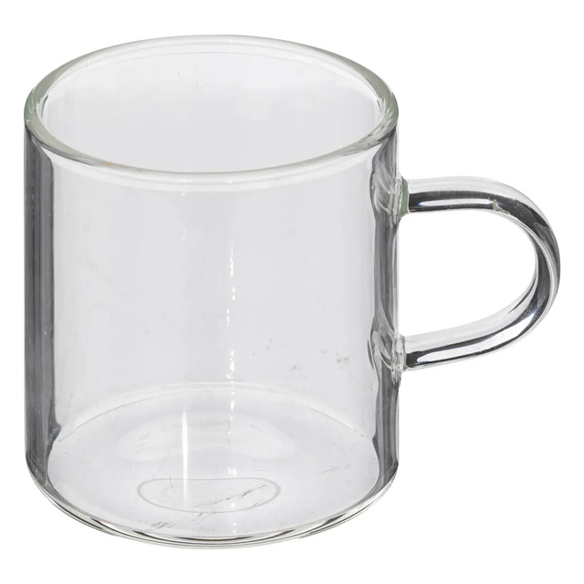 Căni din sticlă colorată MIA, 6 x 100 ml