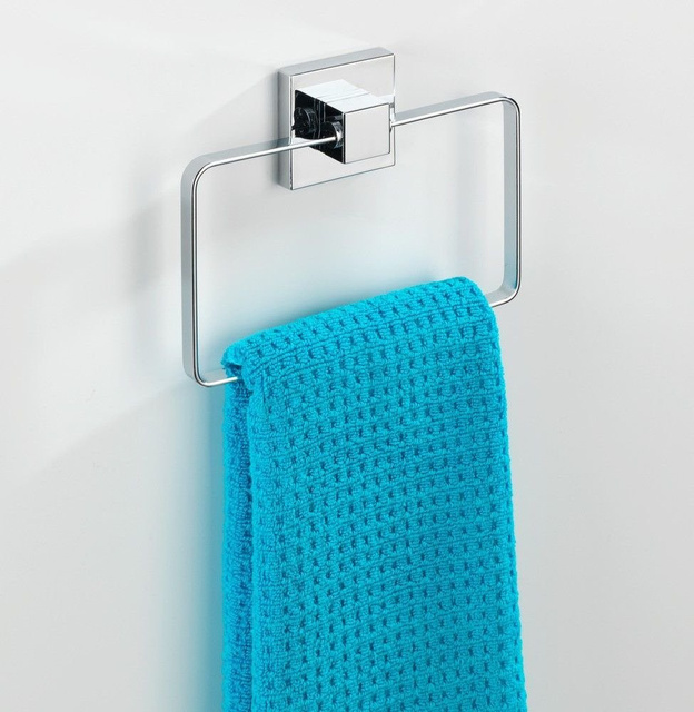 Suport baie universal Quadro, Argintiu, 18,5x14x3,5 cm, WENKO