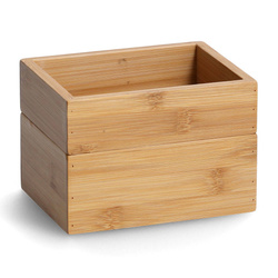 Organizator cosmetic, bambus, 2 piese, ZELLER