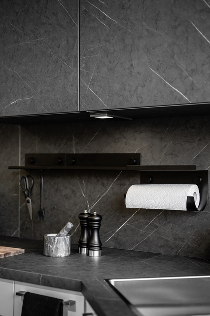 Raft negru pentru condimente, JET, WENKO