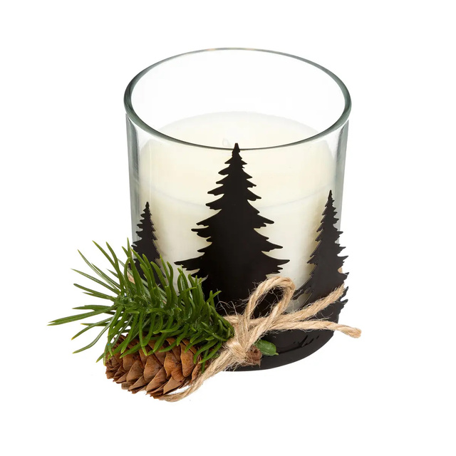 Lumanare parfumata cu con decorativ, Ø 7 cm