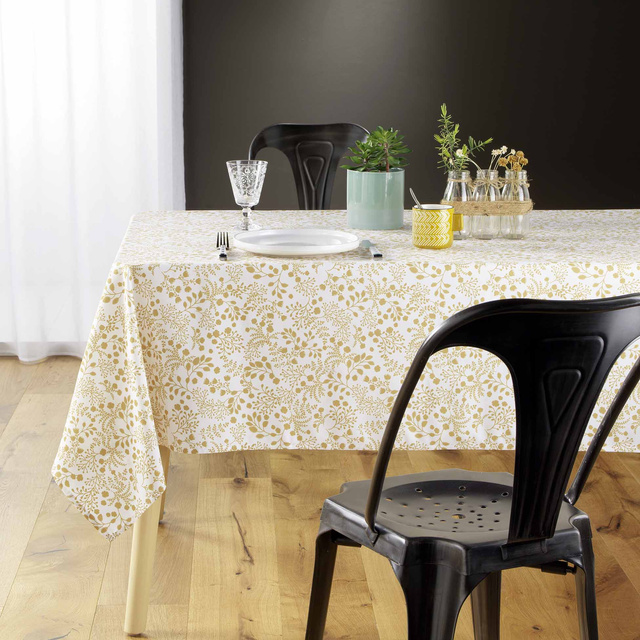 Fata de masa dreptunghiulara cu imprimeu MIRABELLE, 140 x 240 cm