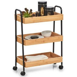 Cărucior de bucătărie cu 3 rafturi, ZELLER