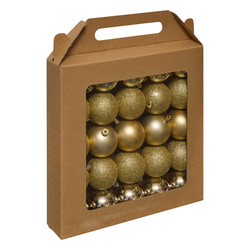 Bile pentru brad, 25 bucăți, Ø 6 cm