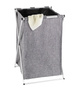 Cos de rufe pliabil, Gri, 52 L, Wenko