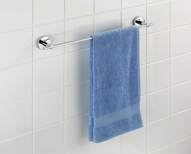 Suport de prosoape din seria de accesorii de interior Capri cu sistemul de asamblare Vacuum-Loc