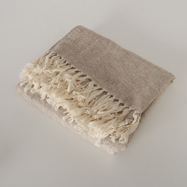 Pătură din bumbac Bonneh, 170 x 140 cm