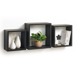 Rafturi cub suspendate, set de 3