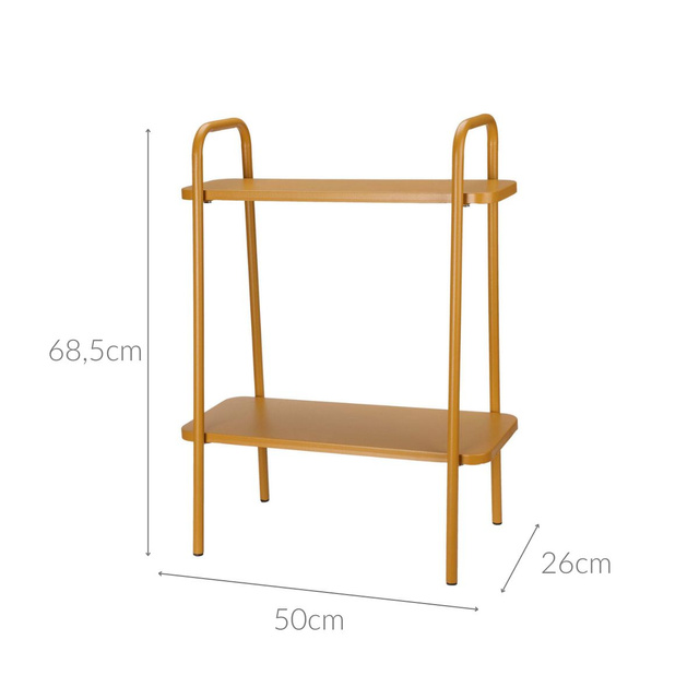 Suport metalic pentru plante, 50 x 26 x 66 cm