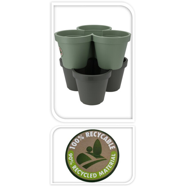 Ghiveci pentru trei flori, Ø 44 x 20 cm