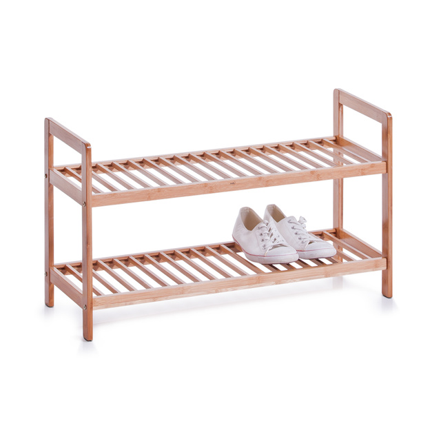 Dulap pantofi din bambus cu rafturi, 70 x 26 x 40 cm