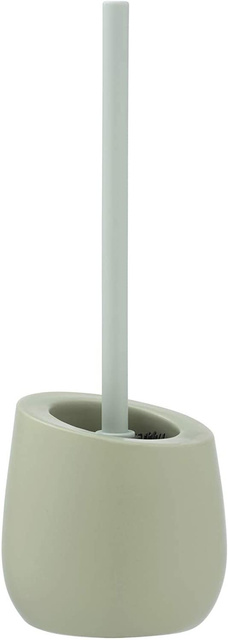 Perie WC cu suport BADI, Gri, 38x13,5x13,5, Wenko