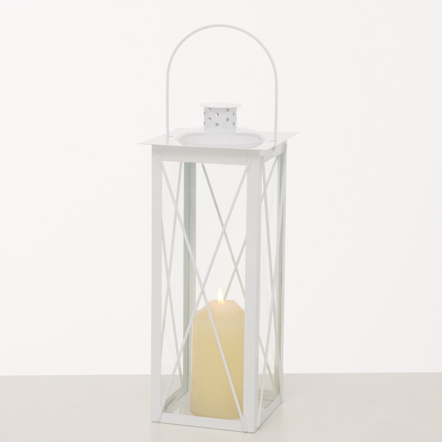 Lantern metalic cu maner, FAROL, 20, 35 si 50 cm