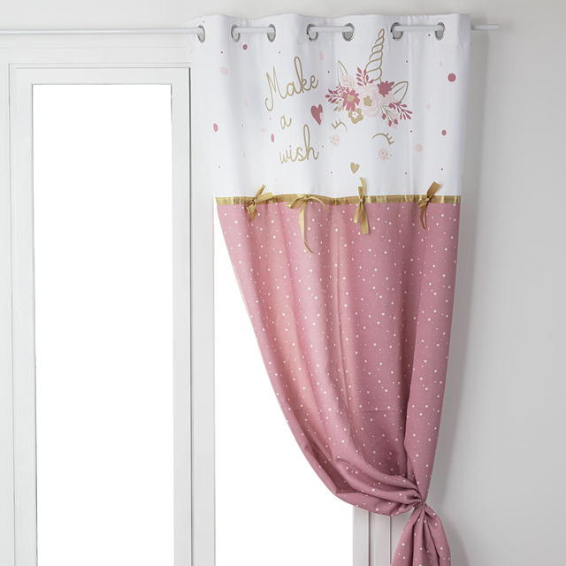 Perea pentru copii, UNICORN, cu inele, 140 x 260 cm