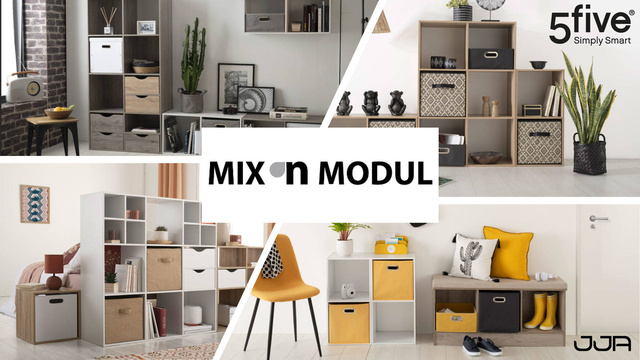 Cutie de depozitare din lemn, 31 x 31 cm