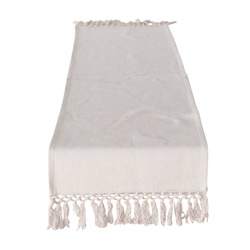 Traversa de masă din bumbac Linou, 140 x 40 cm