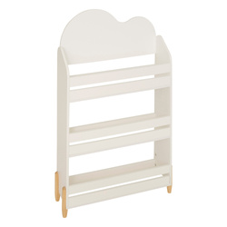 Bibliotecă pentru copii FJELLA, 61,5 x 18,5 x 100 cm, nor.