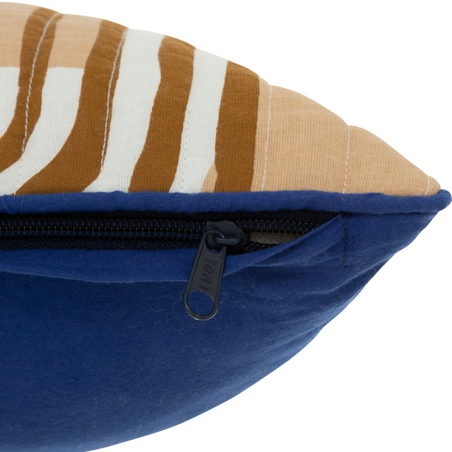 Perna decorativa cu model geometric SOLEYA, 40 x 40 cm