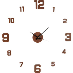 Ceas de perete 3D TETI, autoadeziv