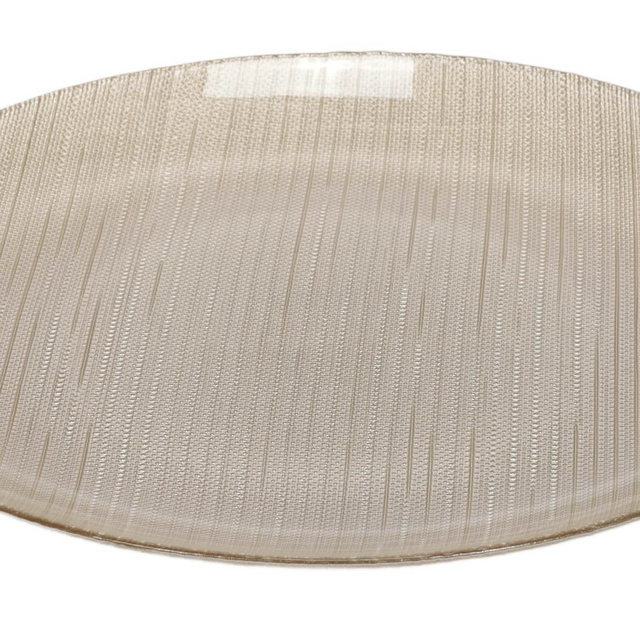 Farfurie plată din sticlă KARNEOL, Ø 32 cm