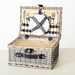 Cos de picnic din rachita cu accesorii ARIEGE, 28 x 18 cm
