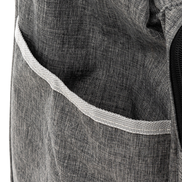 Cărucior de cumpărături pe roți, gri