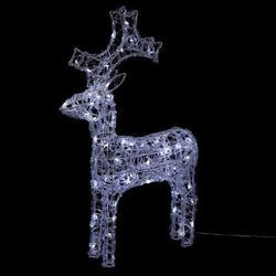 Ren cu LED, 85 cm, decor exterior