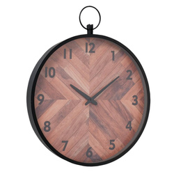 Ceas de perete cu cadru metalic Clado, Ø 48 cm