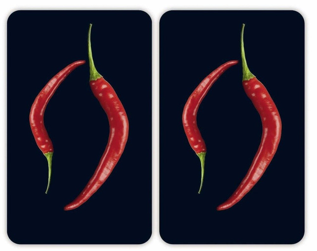 Plăci de protecție pentru aragaz, HOT CHILI DUO – 2 bucăți, WENKO