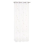 Perdea Atmosphera, 140 x 250 cm, poliester, alb