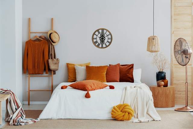 Ceas de perete cu mecanism vizibil, 70 cm, Atmosphera