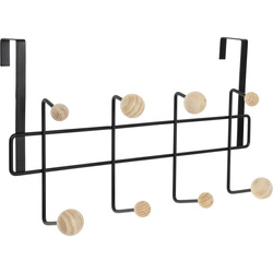 Cuier metalic pentru usa, 8 carlige