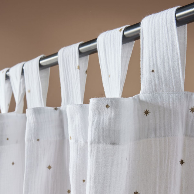 Perdea pentru camera copilului MAGIC JUNGLE, bumbac muselină, 140 x 240 cm