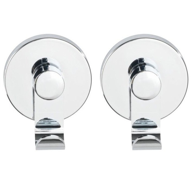 Umerase pentru prosoape cu vid - Loc, argintiu, WENKO